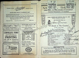 National Theatre - Lot of 8 Theater Signed Programs 1930-1932