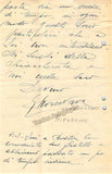 Nava, Ettore - Autograph Letter Signed