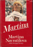 Navratilova, Martina - Signed Book "Martina"