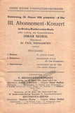 Nedbal, Oskar - Four Programs 1912-1919