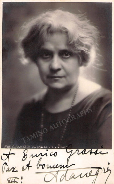 Negri, Ada - Signed Photograph