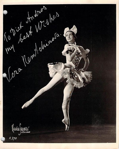 Nemtchinova, Vera - Signed photo