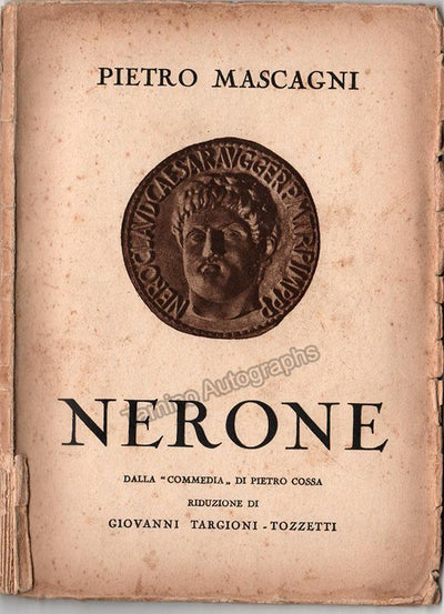Nerone - World Premiere Libretto-Program 1935