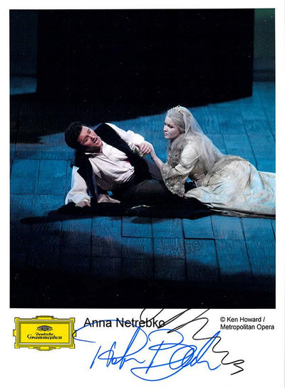 Netrebko, Anna - Beczala, Piotr - Double Signed Photo in Lucia di Lammermoor