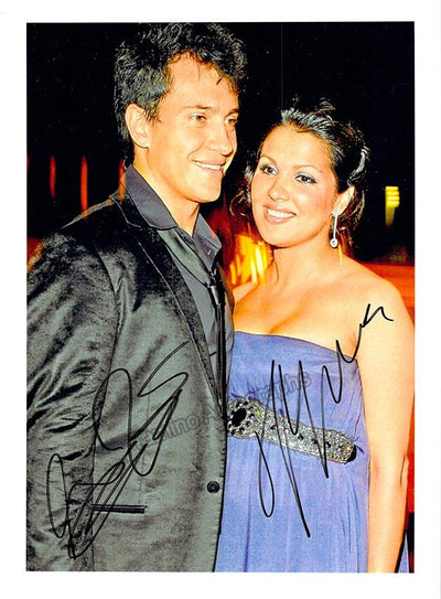 Netrebko, Anna - Schrott, Erwin - Double Signed Photo