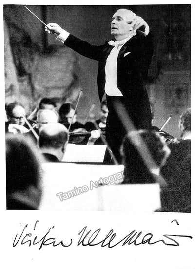 Neumann, Vaclav - Signed Photo Conducting