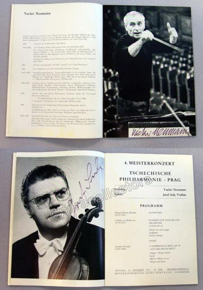 NEUMANN, Vaclav - SUK, Josef