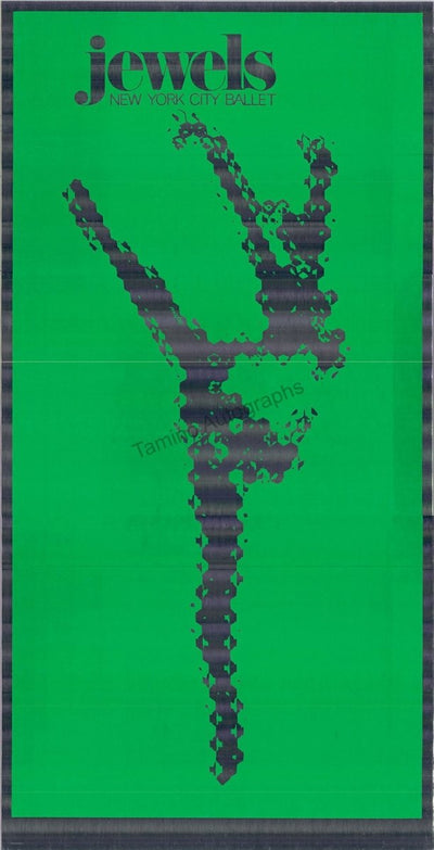 New York City Ballet - Set of 3 "Jewels" Posters