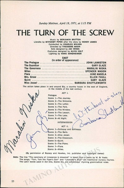 Niska, Maralin - Shuttleworth, Barbara - Glaze, Gary