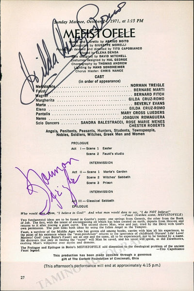 Cruz-Romo, Gilda - Treigle, Norman