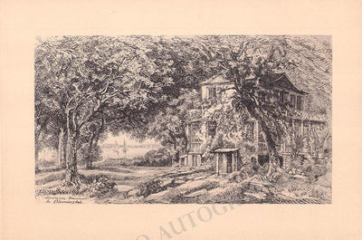 New York Houses and Landscapes - Collection of 61 Plates by Eliza Greatorex 1870s