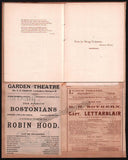 New York Opera and Theater Program Clip Album 1891-1894
