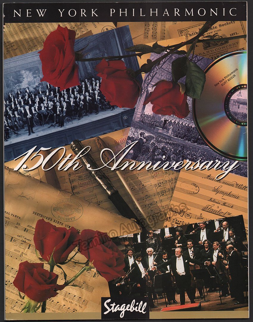 New York Philharmonic - 150th Gala Anniversary Program - Tamino
