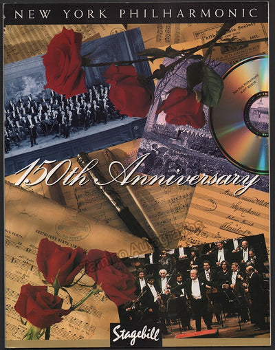 New York Philharmonic - 150th Gala Anniversary Program