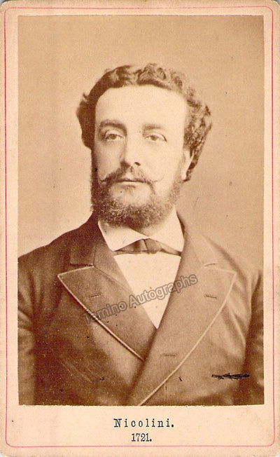 Nicolini, Ernesto - Unsigned CDV