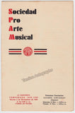 Nikolaidi, Elena - Signed Program Havana 1952