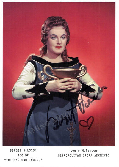 Nilsson, Birgit - Various Autographs