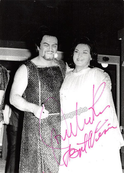 Nilsson, Birgit - Vickers, Jon - Double Signed Photo in Tristan und Isolde