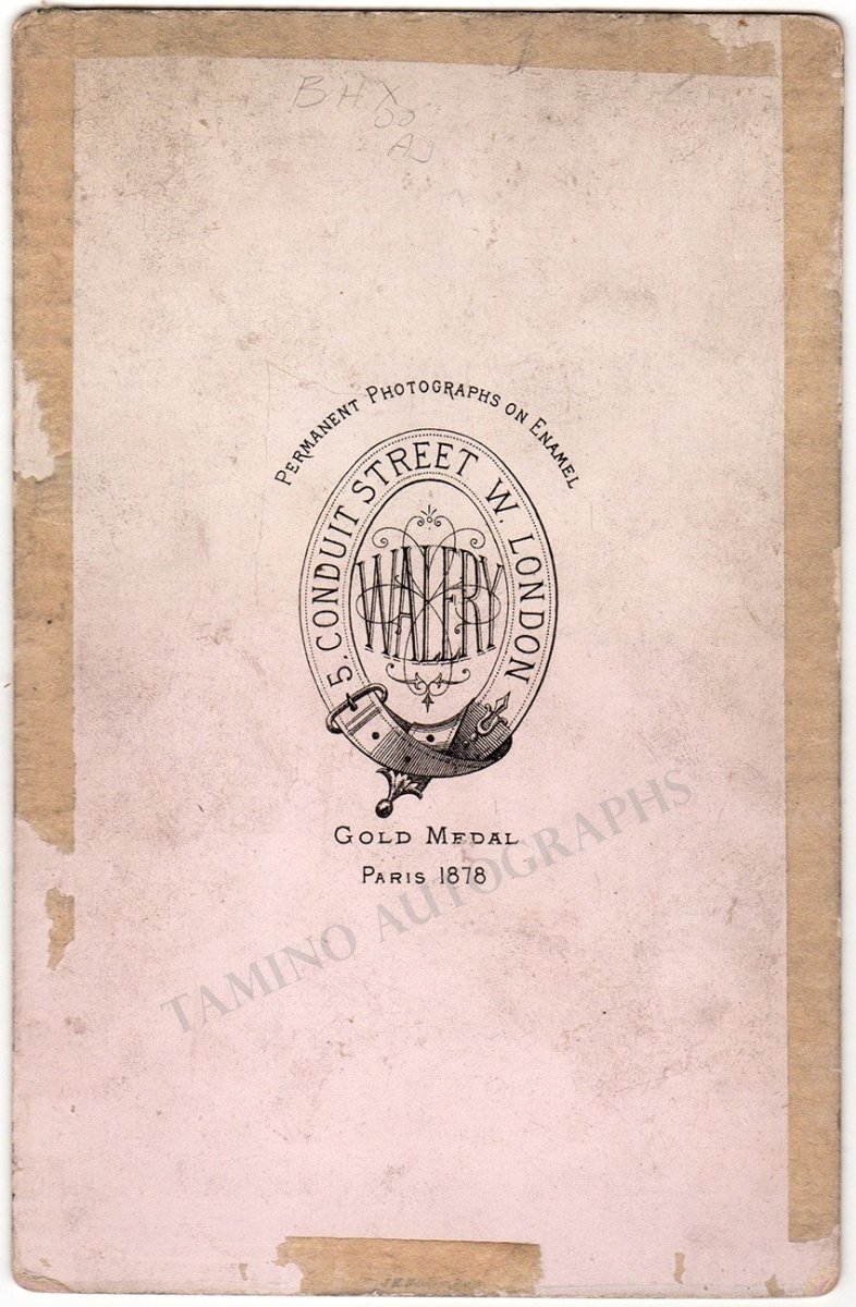 Nilsson, Christine - Vintage Cabinet Photo 1885 - Tamino