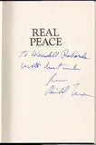 Nixon, Richard - Signed Book "Real Peace"