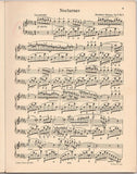 Nocturnes (Chopin) Signed Score