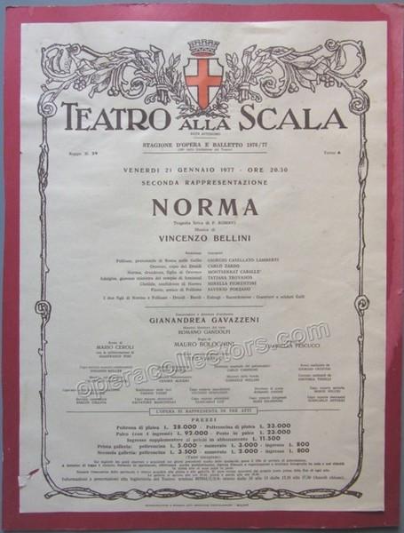 Norma - Teatro La Scala 1977 - Caballe, Troyanos, Gavazzeni - Tamino