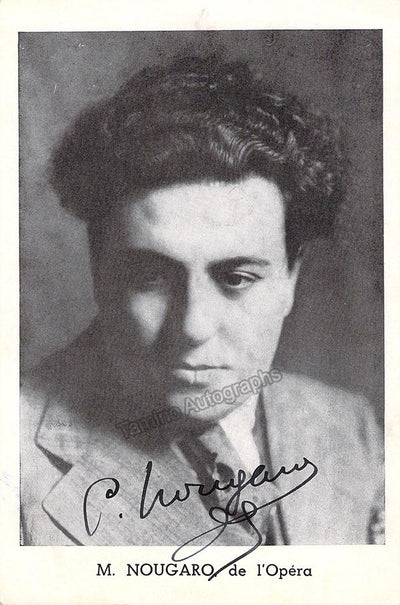 NOUGARO, Pierre