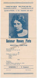 Novaes Pinto, Guiomar - Frey, Emil - Set of 2 Concert Playbills Rio 1927