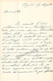 Novelli, Giulia - Autograph Letter Signed 1881