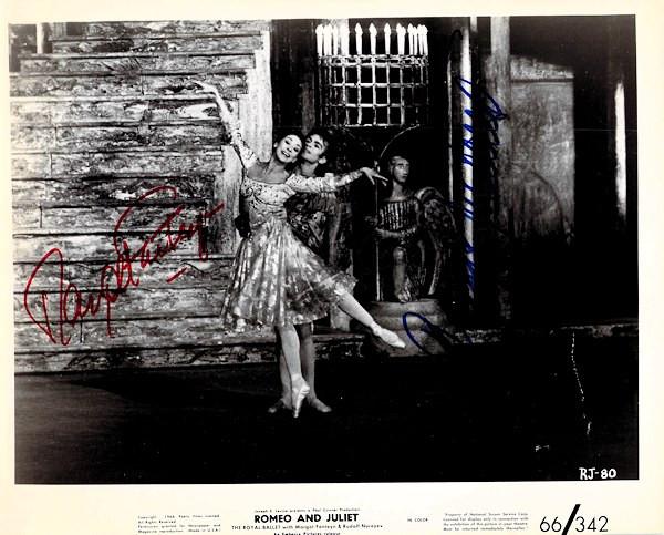 Nureyev, Rudolf - Fonteyn, Margot - Double Signed Photo in Romeo and Juliet! - Tamino