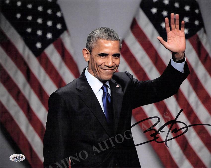 Obama Fansign Barack Obama Autograph | Genuine Signed
