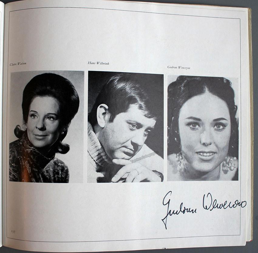OPERA FESTIVAL - Munich 1971 program with 26 signatures - Tamino