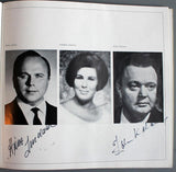OPERA FESTIVAL - Munich 1971 program with 26 signatures