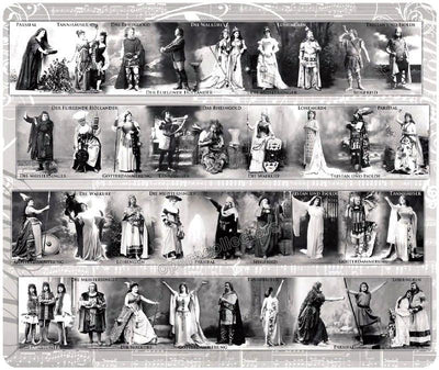 Opera Mousepad - WAGNER OPERAS - BAYREUTH