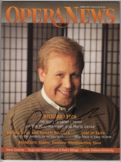 OPERA NEWS - SIGNED MAGAZINES (Many Artists) - PART 2