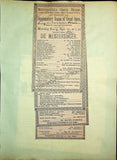Opera Program Clip Album 1887-1919
