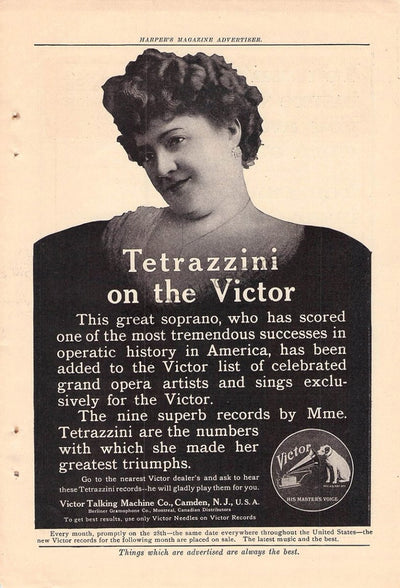 Luisa Tetrazzini - Victor records