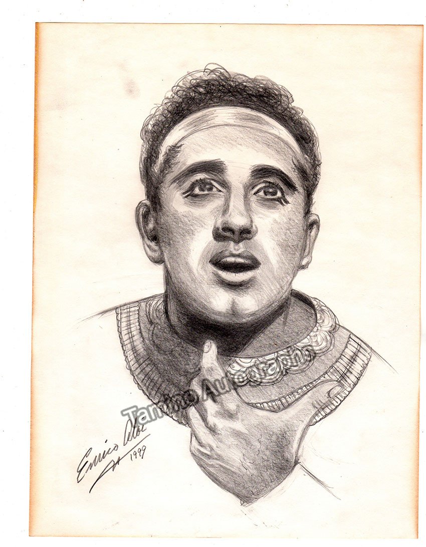 Opera Singer Sketches - Lot of 19 Hand-made Drawings – Tamino Autographs