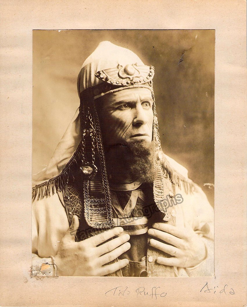 Opera Singers - Lot of 10 Vintage Photographs - Tamino