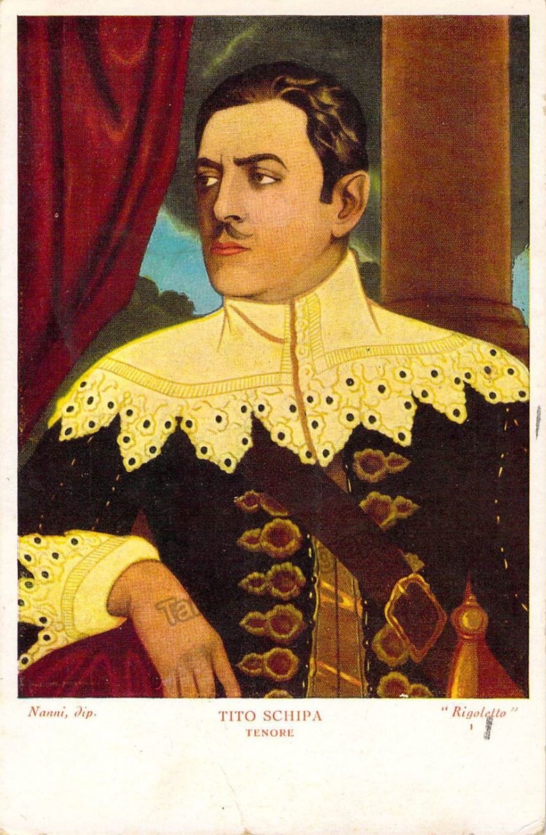 Opera Singers - Lot of 14 Color Portrait Postcards - Tamino