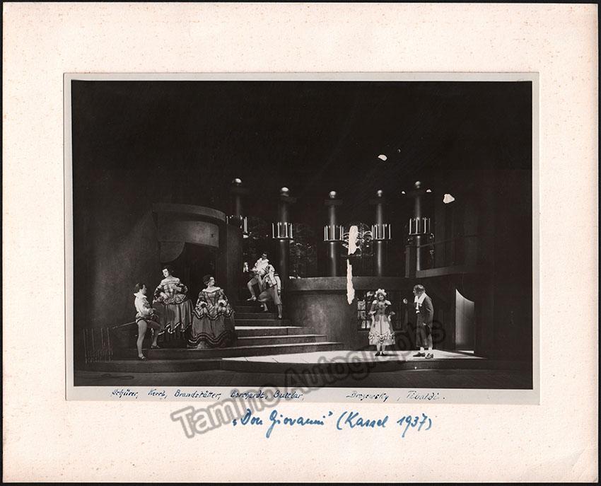 Opera Singers - Lot of 5 Vintage Photographs