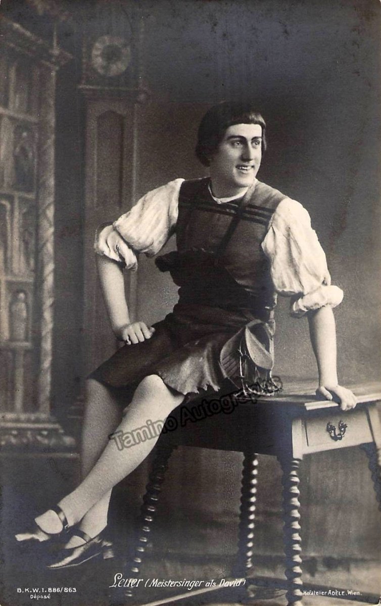 Opera Singers - Lot of 50 Vintage Photographs (II) - Tamino