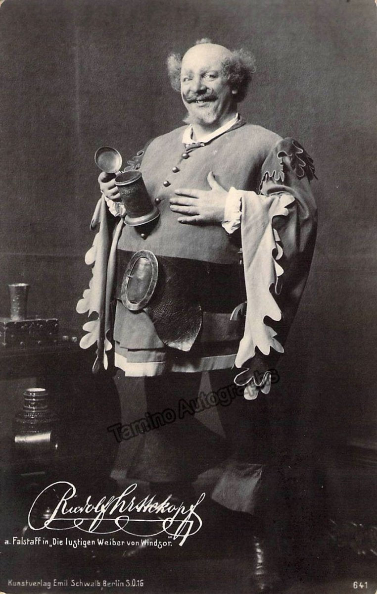 Opera Singers - Lot of 50 Vintage Photographs (II) - Tamino