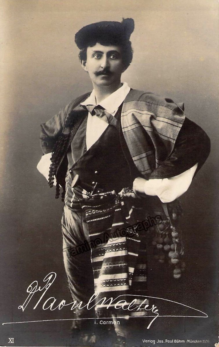 Opera Singers - Lot of 50 Vintage Photographs (II) - Tamino