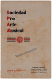 Opera Singers - Lot of 8 Signed Programs Havana 1940s-1950s