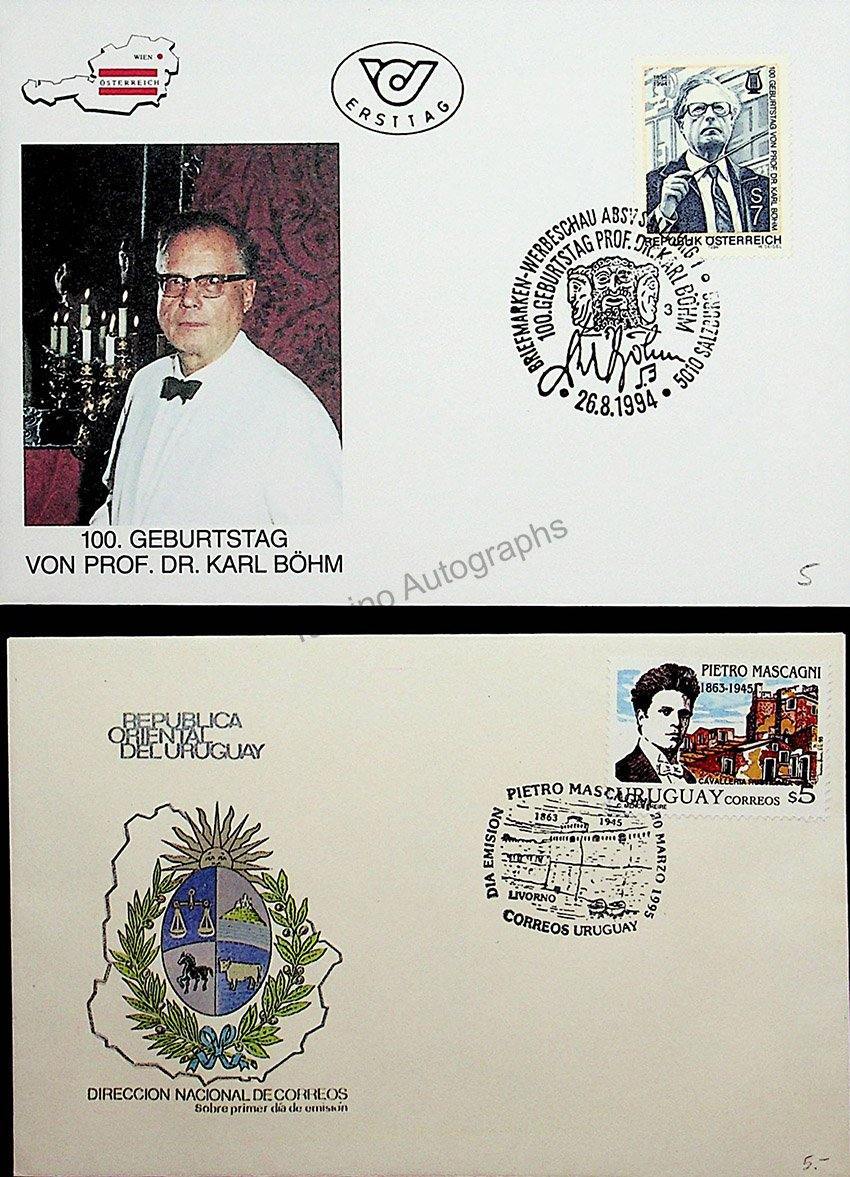 Opera Stamp Collection - Lot of Opera-Related Collectible Stamps and FDCs - Tamino