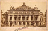 Opera Theaters Paris - Vintage Cabinet Photos