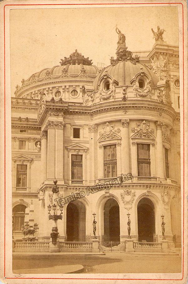 Opera Theaters Paris - Vintage Cabinet Photos - Tamino