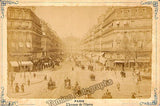 Opera Theaters Paris - Vintage Cabinet Photos
