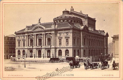 Opera Theaters - Vintage Cabinet Photos and CDVs